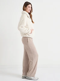 Sherpa Zipper-Front Jacket