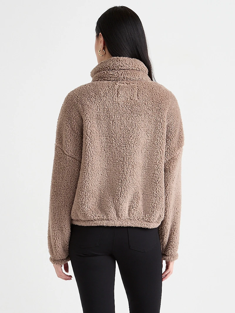 Sherpa Zip-Up Jacket
