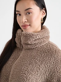 Sherpa Zip-Up Jacket