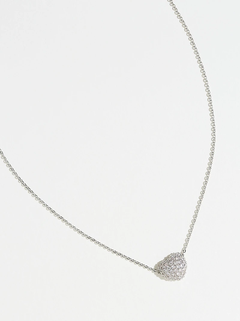 Short Delicate Heart Necklace