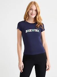 Short Sleeve Fitted T-Shirt