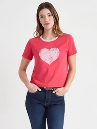 Short Sleeve V-Day Tee