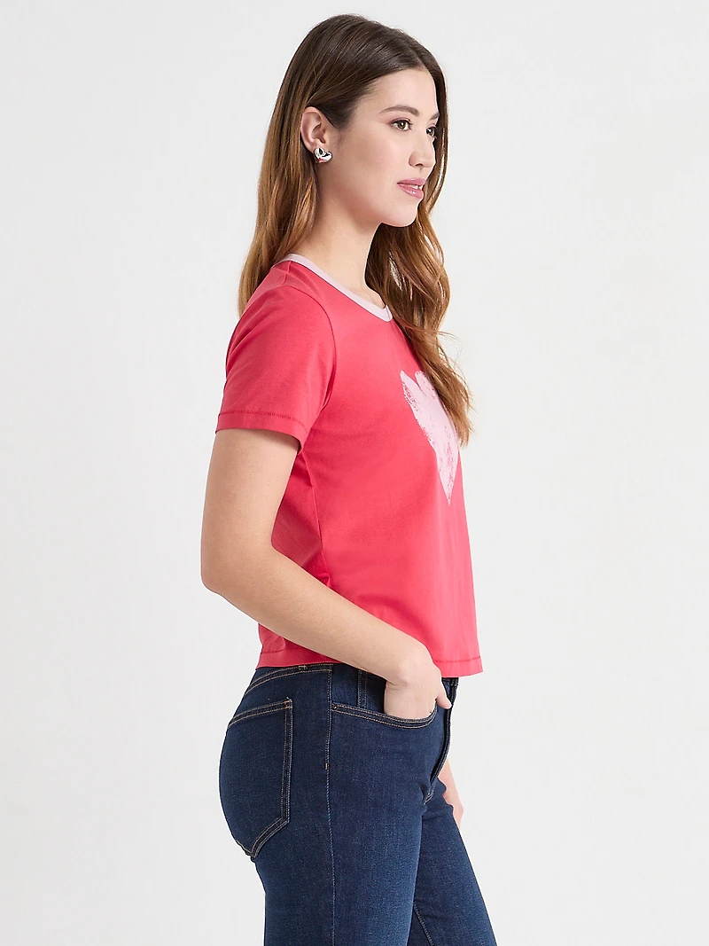 Short Sleeve V-Day Tee