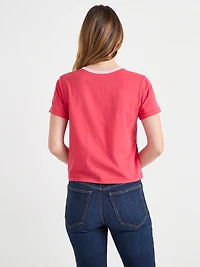 Short Sleeve V-Day Tee