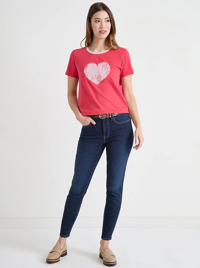Short Sleeve V-Day Tee