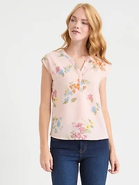 Linny Henley Extend Sleeve La Florea Rosa