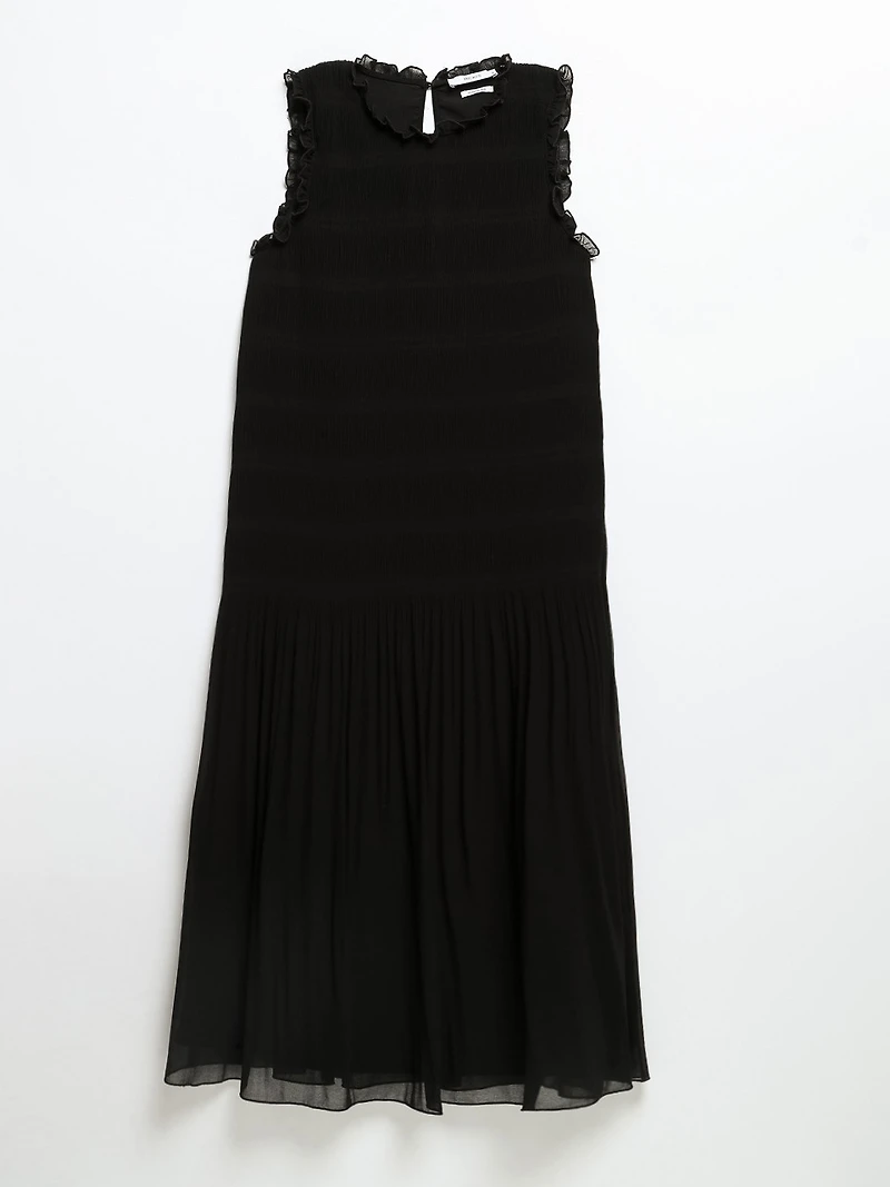 Micro Pleat Dress