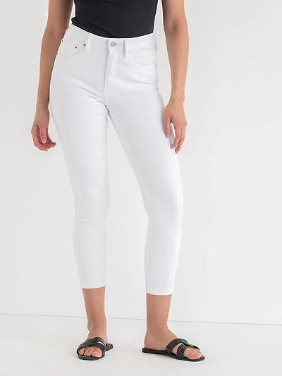 Skylar Skinny Ankle Jeans White