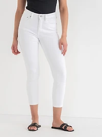 Skylar Skinny Ankle Jeans White