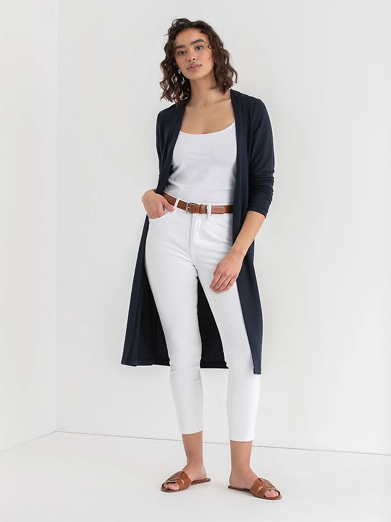 Skylar Skinny Ankle Jeans White
