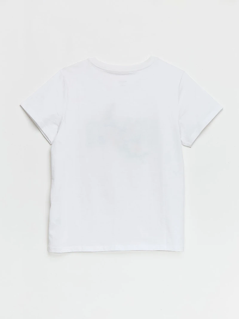 Relaxed Crew Neck T-Shirt Kentucky Blue Stripe
