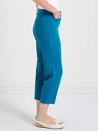 Spencer Straight Cropped Pant  Lyon's Blue