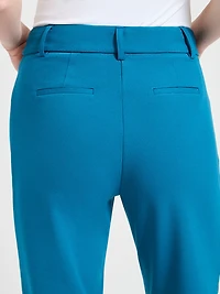 Spencer Straight Cropped Pant  Lyon's Blue