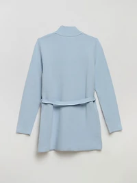 Belted Cardigan Kentucky Blue