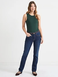 High Neck Sleeveless Bodysuit Pine Grove