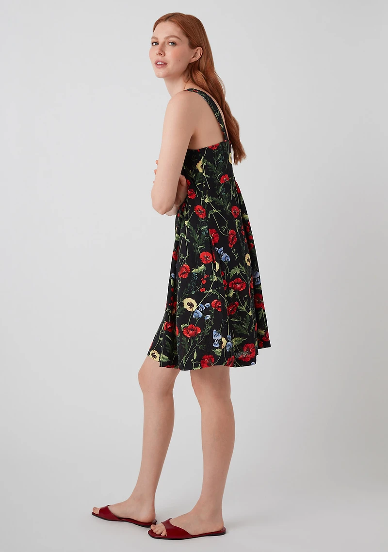Empress Linen Blend Mini Dress