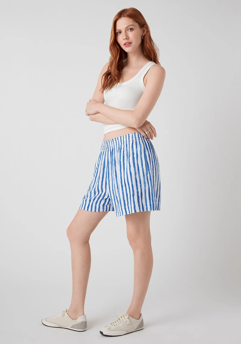 Linen Blend Short