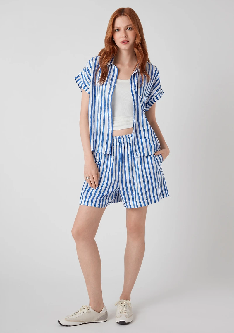 Linen Blend Short