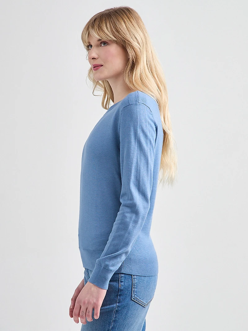 Cashmere Blend Boatneck Pullover