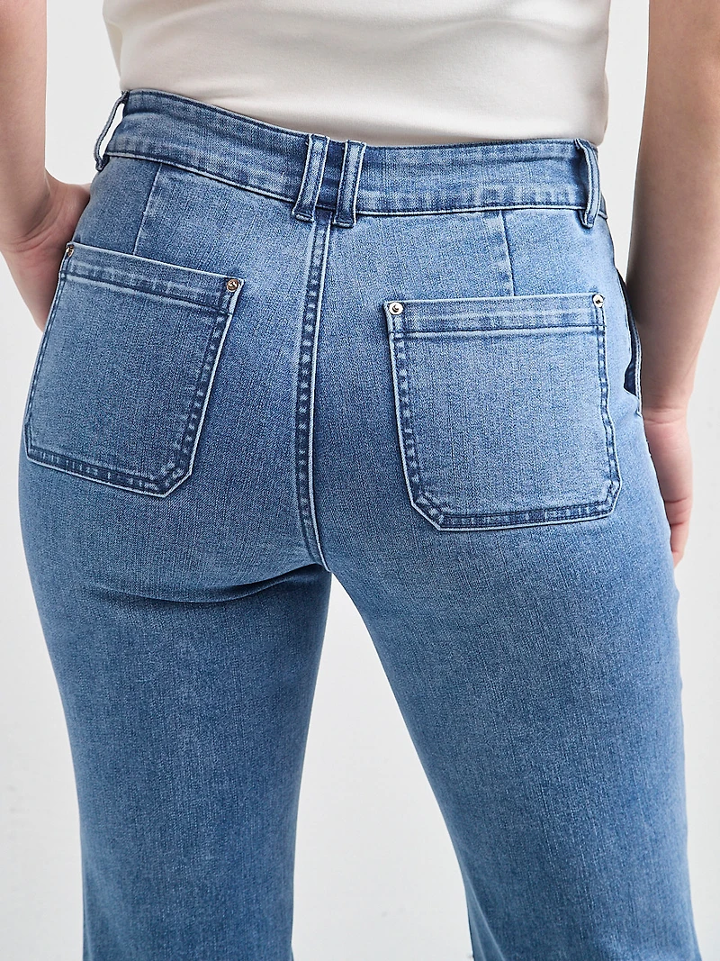 High Rise Flare Jean
