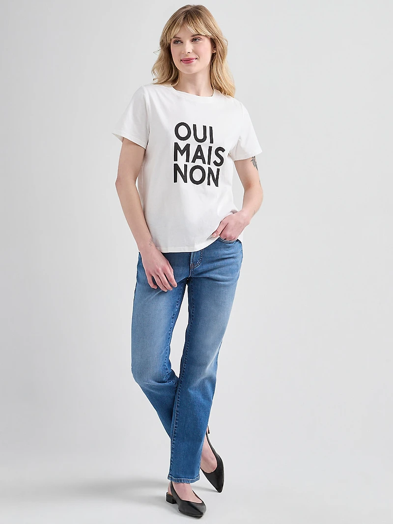 Short Sleeve Printed Crew Neck T-Shirt