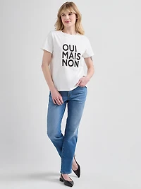 Short Sleeve Printed Crew Neck T-Shirt