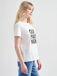 Short Sleeve Printed Crew Neck T-Shirt