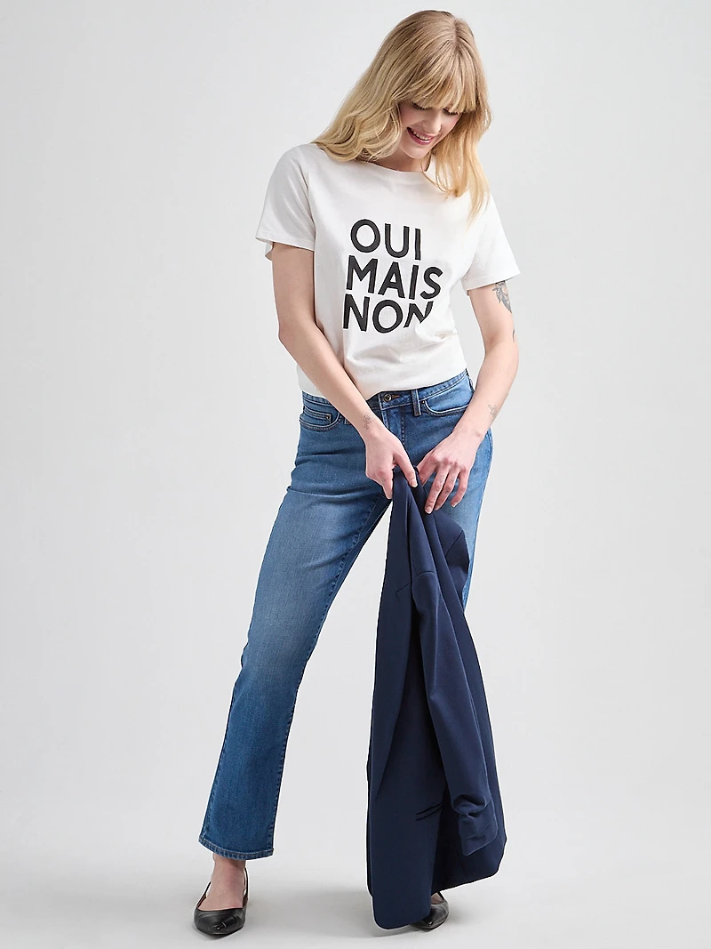 Short Sleeve Printed Crew Neck T-Shirt