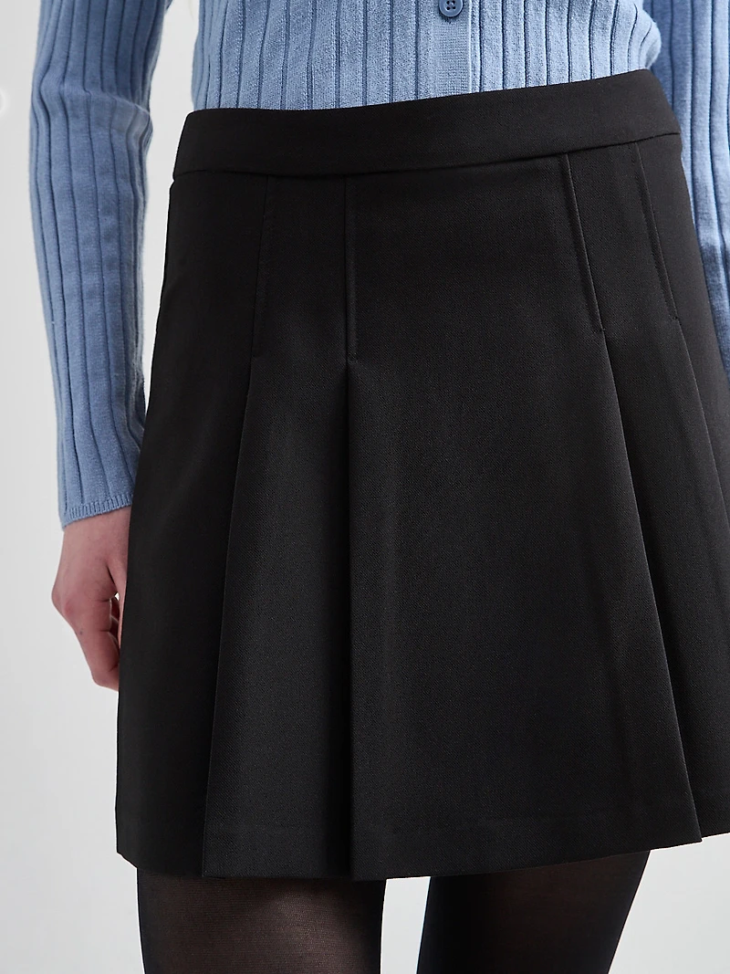 Tailored Pleated Skirt