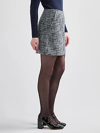 Tweed Mini Skirt