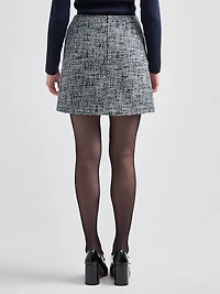 Tweed Mini Skirt