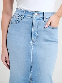 Denim Midi Skirt