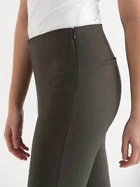 Audrey Skinny Crop Pant Microtwill - Beaujolais