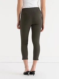 Audrey Skinny Crop Pant Microtwill - Beaujolais