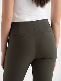 Audrey Skinny Crop Pant Microtwill - Beaujolais