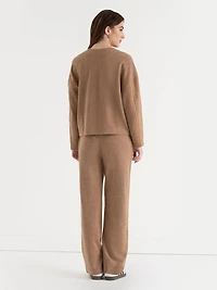 Soft Crewneck Sweater Camel