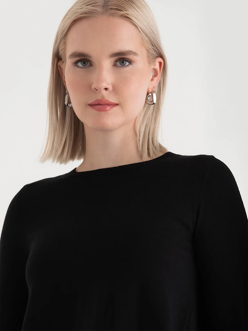 Fooler Sweater Black with Floral