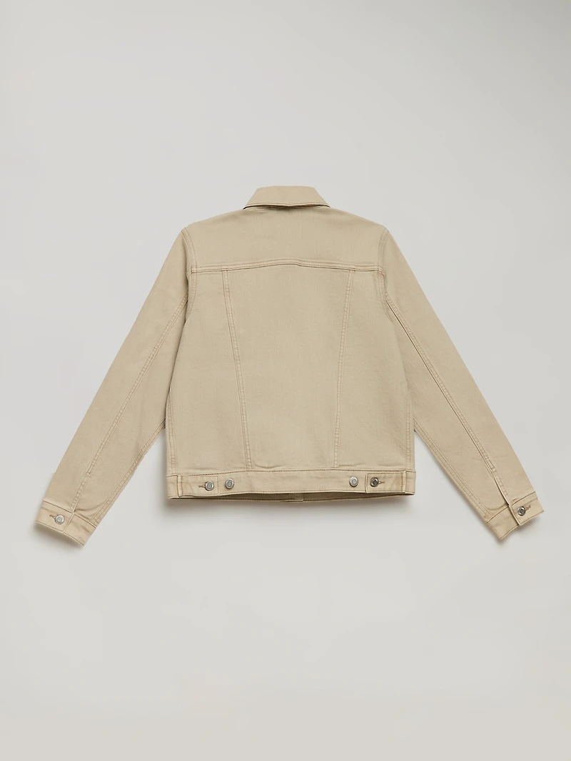 Denim Jean Jacket Pumice Stone