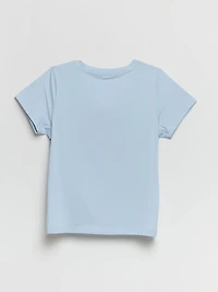 Relaxed V-Neck Tee Kentucky Blue