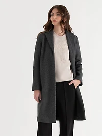 Classic Fit Cotton Crewneck Sweatshirt Pumice Stone