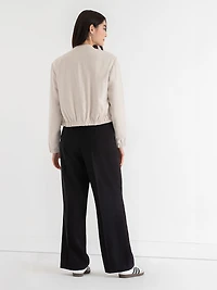 Wide Leg Trouser Black