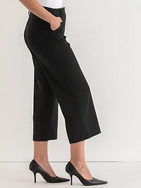 Lyon's Blue Weslee Wide-Crop Pant