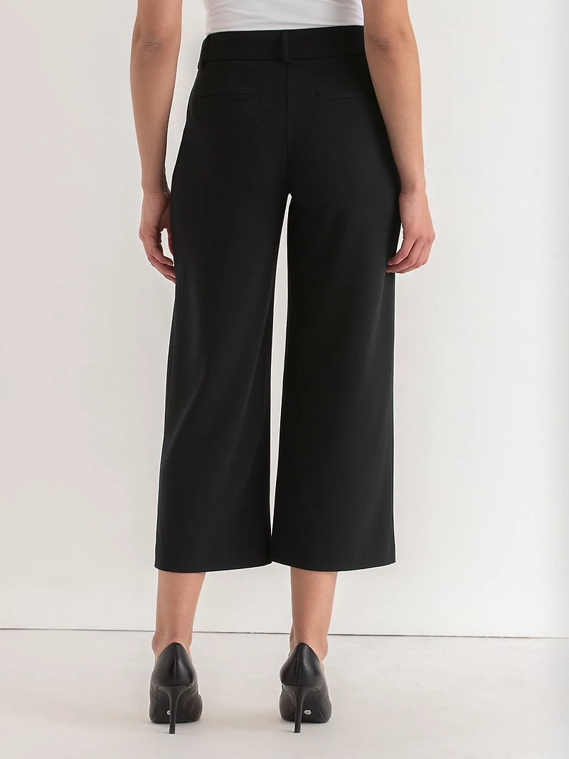 Lyon's Blue Weslee Wide-Crop Pant