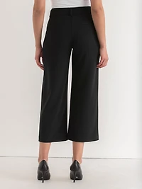 Lyon's Blue Weslee Wide-Crop Pant