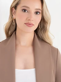 Leafless Tree York Shawl Collar Blazer