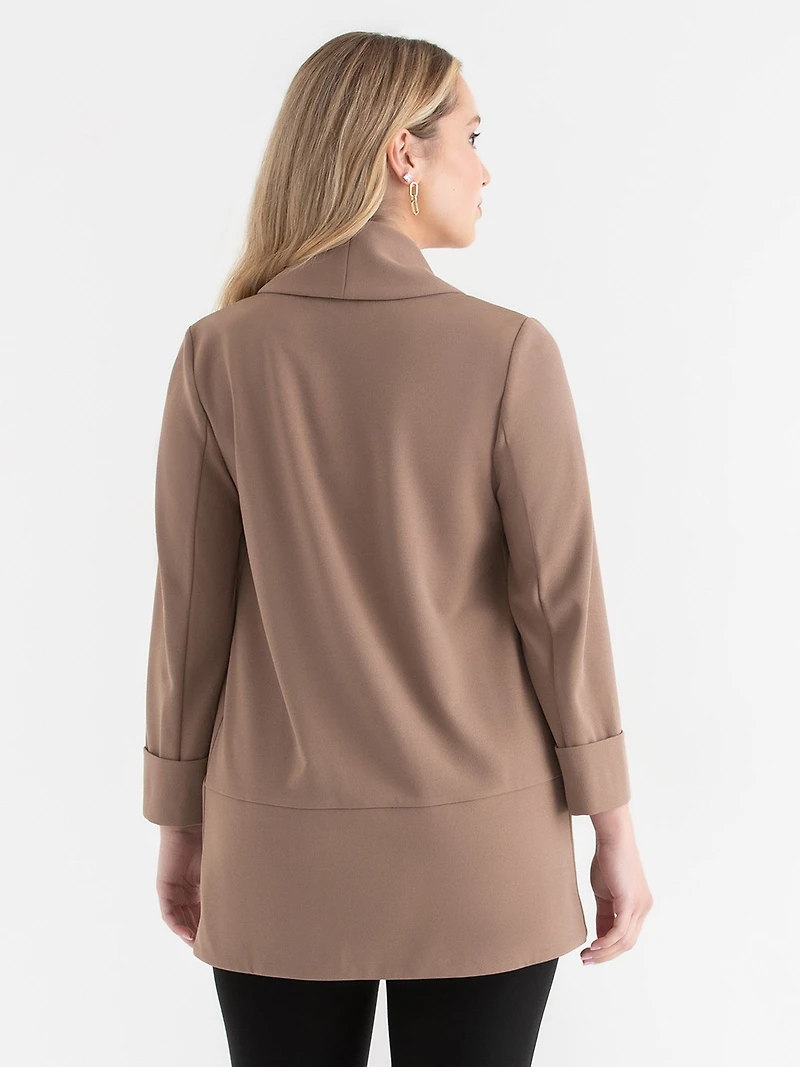 Leafless Tree York Shawl Collar Blazer