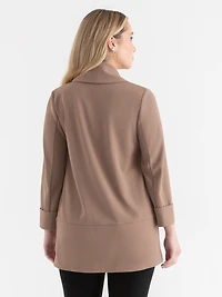 Leafless Tree York Shawl Collar Blazer