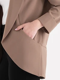 Leafless Tree York Shawl Collar Blazer