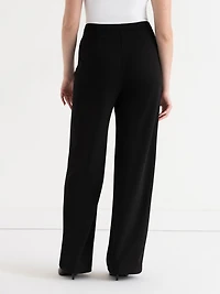 Black Vaughn Trousers Iconic Crepe