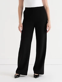 Black Vaughn Trousers Iconic Crepe